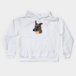 German Shepherd Kids Hoodie